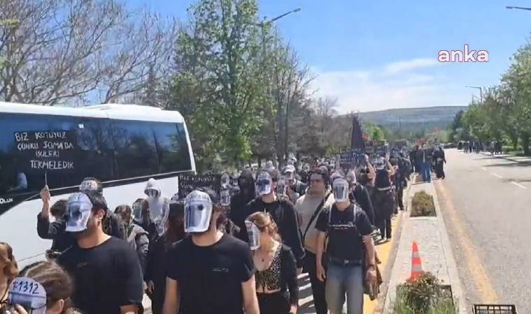 ODTÜ'de 13 yıl sonra ilk eylem... 'Kötüler direnişe çağırıyor'
