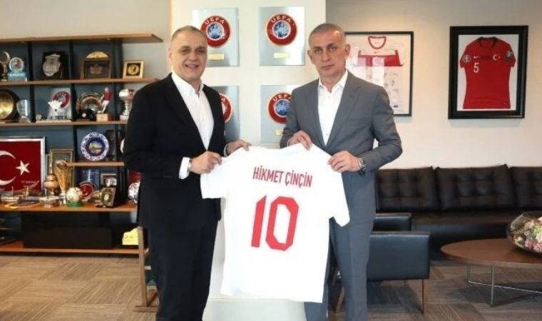 Hikmet Çinçin'den TFF'ye ziyaret