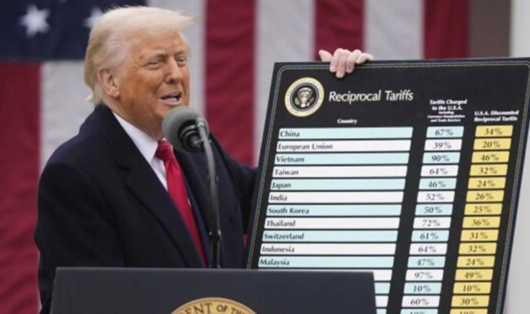 Son Dakika... Trump 'vergi' hamlelerini duyurdu: Çin, Avrupa Birliği, İngiltere, Türkiye...