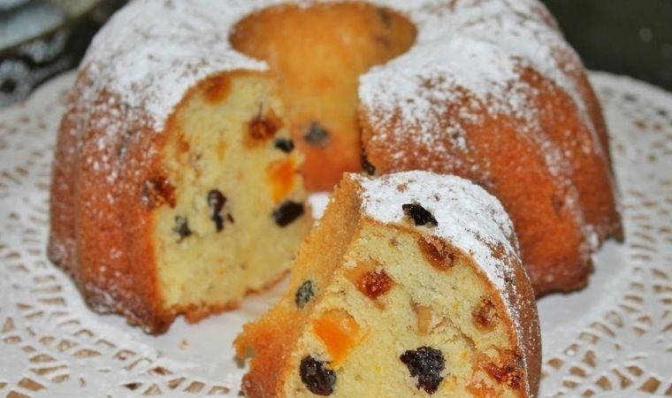Anneanne tarifi gibi yumuşacık kuru meyveli kek tarifi