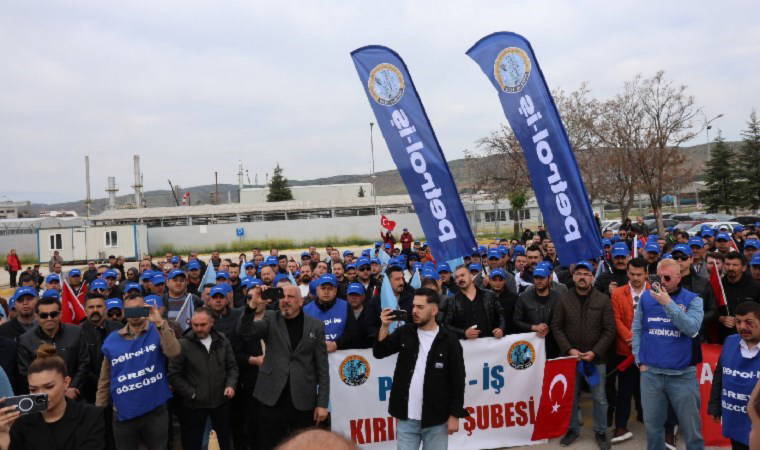 TÜPRAŞ işçileri direnişte... CHP'li vekilden destek mesajı!