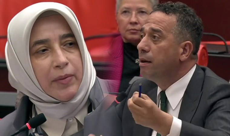 TBMM Genel Kurulu'nda sinirler gerildi... CHP'li Ali Mahir Başarır ve AKP'li Özlem Zengin arasında 'kamera bantlama' tartışması!