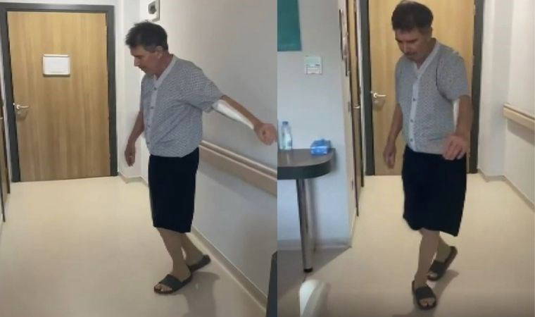 25 yıl önce beyin pili takılan Parkinson hastası, riskli ameliyat sonrası dans ederek taburcu oldu