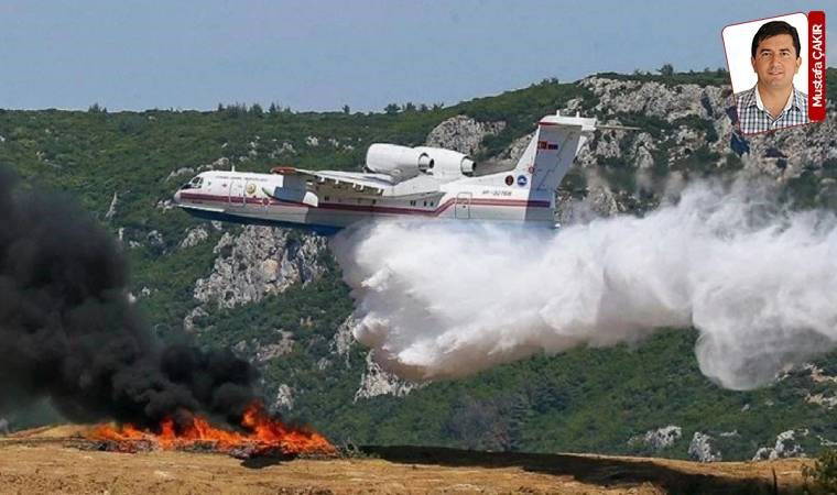 Yıllardır yangınlar için yeterli filo oluşturamazken kiralar için milyarlar ödeniyor: Bir uçağa 164.6 milyon