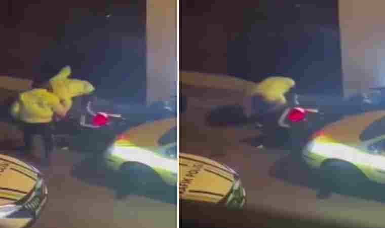 Tekirdağ'da motosiklet sürücüsüne şiddet uygulayan 2 polis görevden uzaklaştırıldı