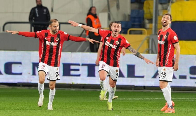 Başkent derbisinde kazanan Gençlerbirliği!