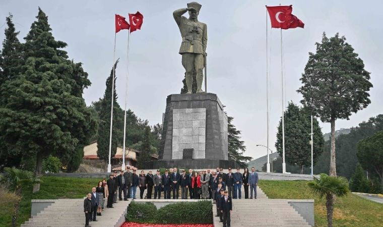 Gaziler, Atatürk’ün İzmir’e son kez baktığı yerde buluştu