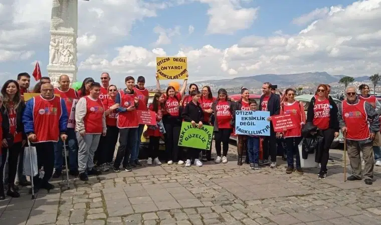 Farkındalık için adım attılar