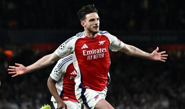 Declan Rice'tan olağanüstü goller: Arsenal, Real Madrid'e acımadı!