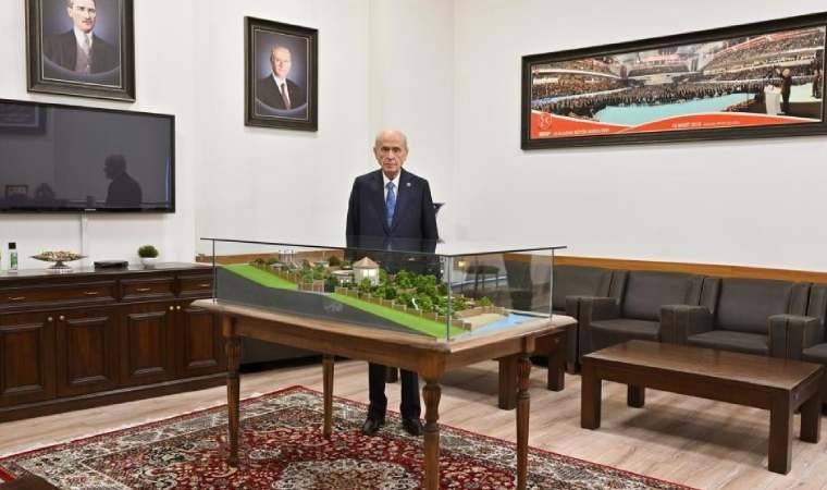 MHP lideri Bahçeli’nin talimatıyla inşasına başlanan Devlet Bey Konağı tamamlandı