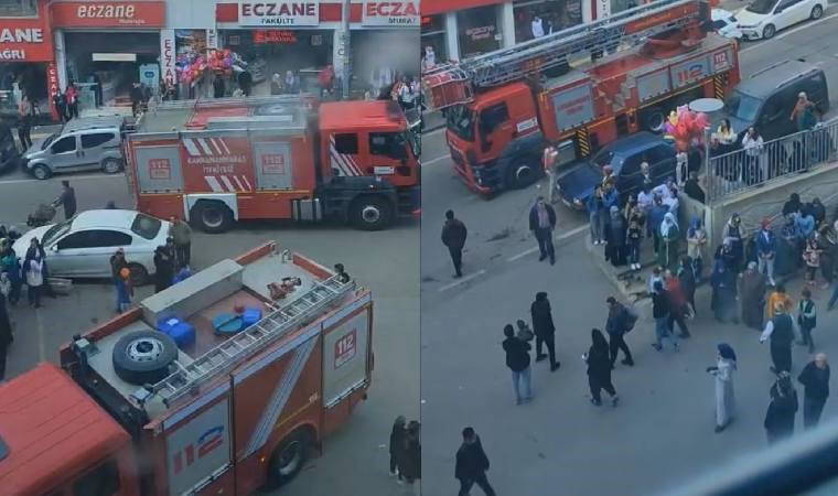 Kahramanmaraş'ta Kadın Doğum ve Çocuk Hastanesi'nde yangın paniği!