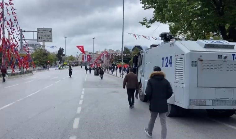 Saraçhane'de 1 Mayıs için geniş güvenlik önlemi