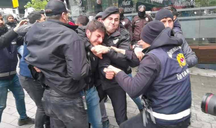 Son Dakika... 1 Mayıs'ta gençlere polis müdahalesi: Çok sayıda gözaltı var