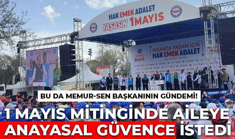 Bir aile tanımı da Yalçın'dan geldi