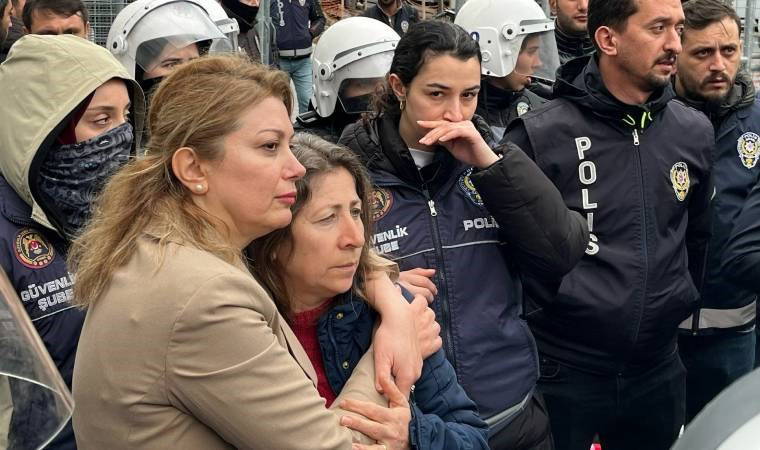 CHP'li Asu Kaya, kadın muhtar Bilir'in gözaltına alınmasına izin vermedi