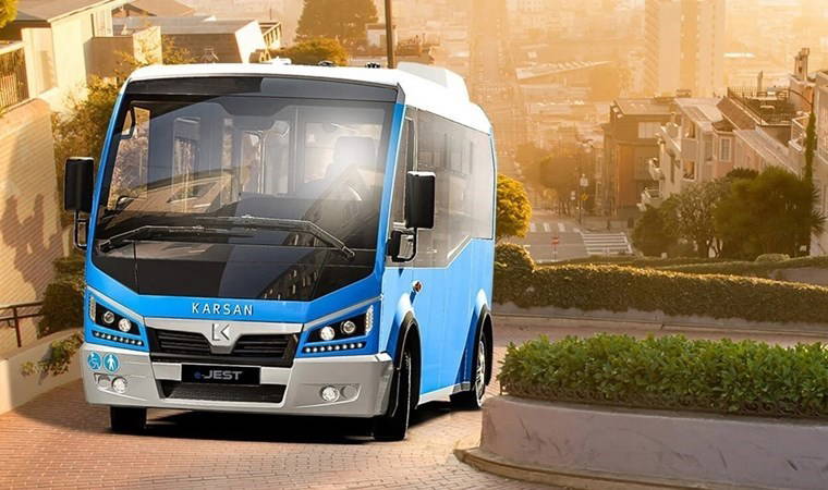 Karsan 10 bininci minibüs modeli JEST'i üretti