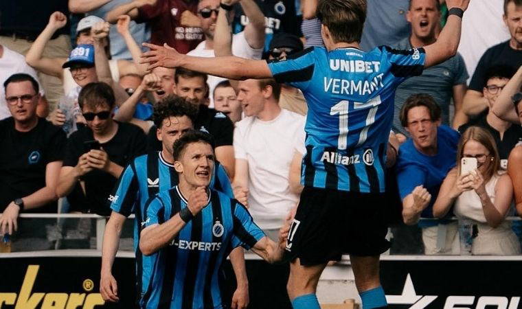 Club Brugge, evinde farklı kazandı!