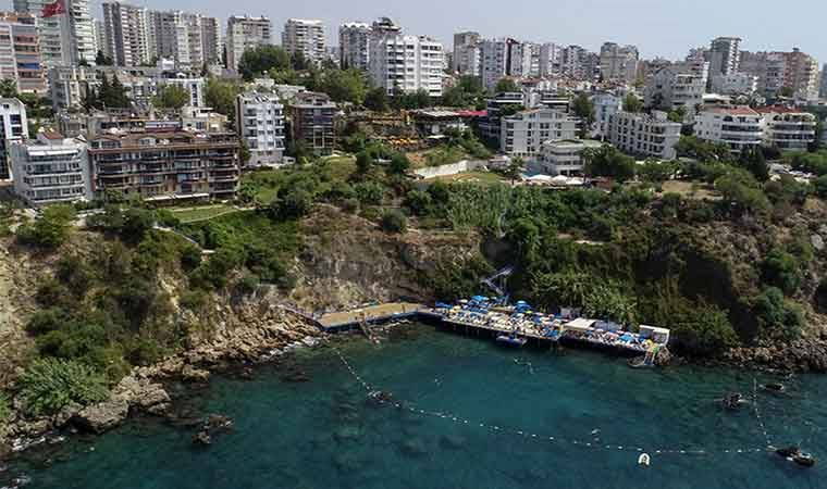 Antalya'nın doğa harikası: Falezler