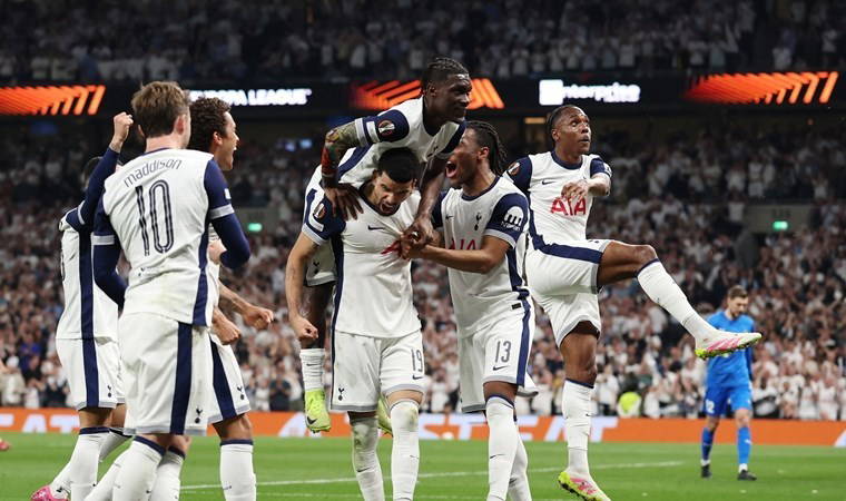 Tottenham, final için büyük avantaj yakaladı!