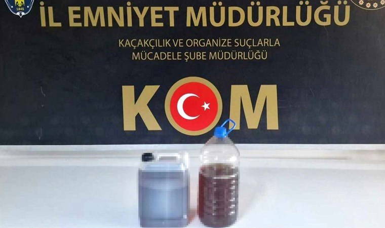 Erzincan’da 'kaçak içki' operasyonu: Tam 8 litre ele geçirildi!