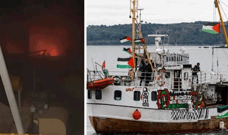 Gazze'ye insani yardım götüren gemi Malta açıklarında saldırıya uğradı