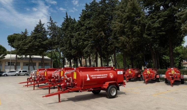 İzmir’in orman köylerinde yangınla mücadele filosu büyüyor