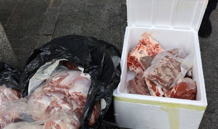 Antalya Otogarı'nda usulsüz şekilde taşınan 300 kilogram ete el konuldu