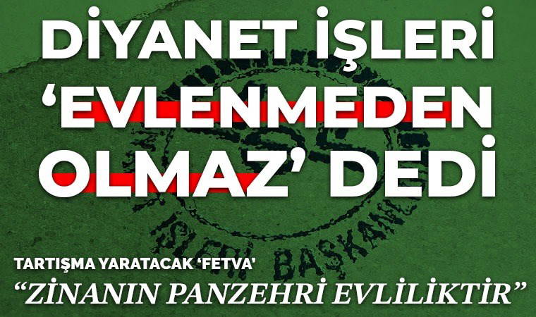 Diyanet Cuma hutbesinde flörte el attı: 'Büyük günah, masum gösterilemez'