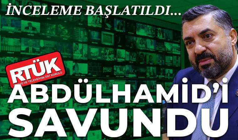 RTÜK'ten KRT TV'ye 'Abdülhamid' incelemesi