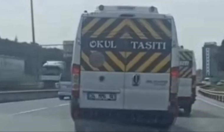 İstanbul'da görüntüler tepki çekmişti: Okul servisi sürücüleri yakalandı!