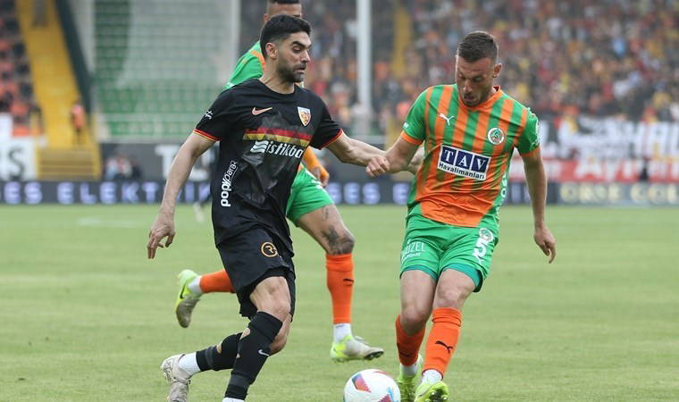 Alanyaspor - Kayserispor maçında puanlar paylaşıldı!
