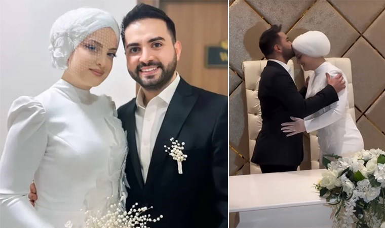 Kadir Ezildi ile Gamze Türkmen evlendi