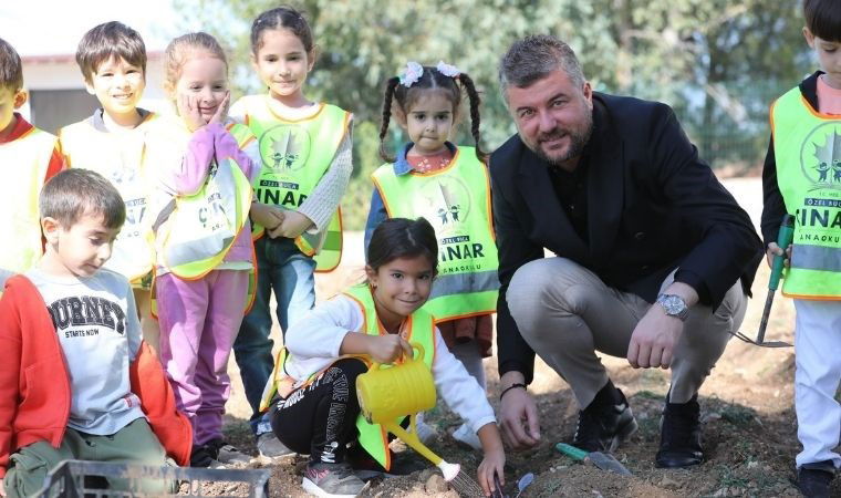 Buca’da çocuklara tohumdan sofraya tarım eğitimi