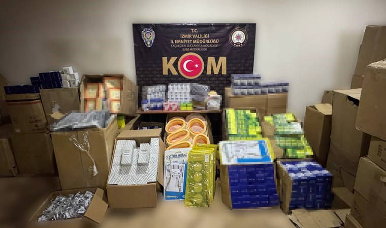 42 milyon lira değerinde... İzmir’'e 'kaçak oto yedek parça' ve 'akaryakıt' ele geçirildi
