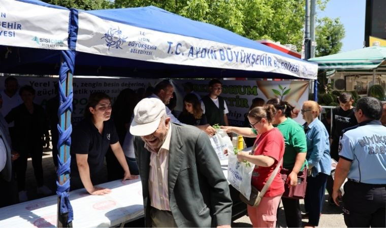 Aydın’da üreticiye fide desteği