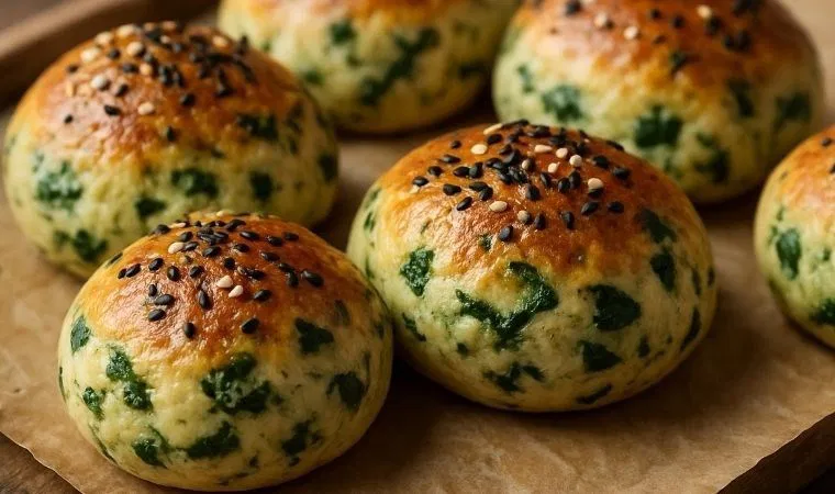 Glütensiz ıspanaklı poğaça tarifi