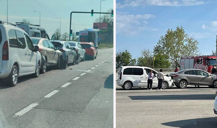 Trafik kilitlendi! Giresun’da zincirleme kaza: Yaralılar var...