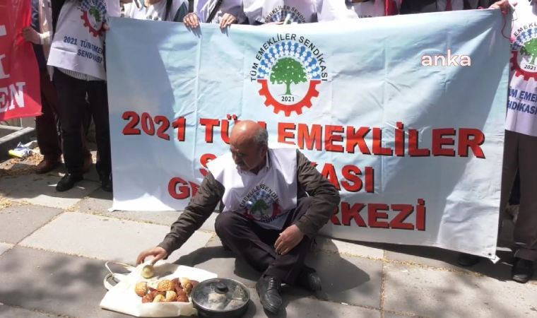 Emeklilerden TÜİK'e enflasyon protestosu