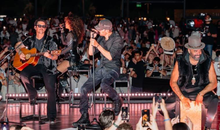 Rixos Radamis Sharm El Sheikh’te Enrique Iglesias fırtınası esti!