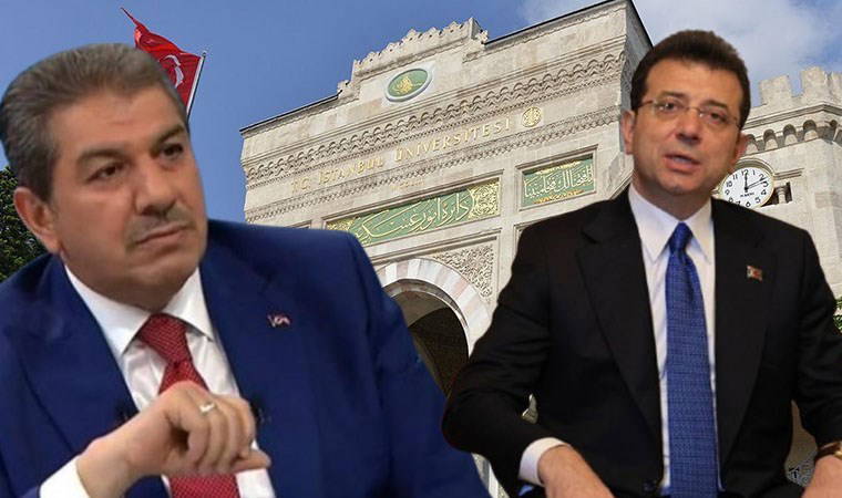 İmamoğlu’nun diplomasını iptal eden İstanbul Üniversitesi, AKP’li Tevfik Göksu’yu ağırladı