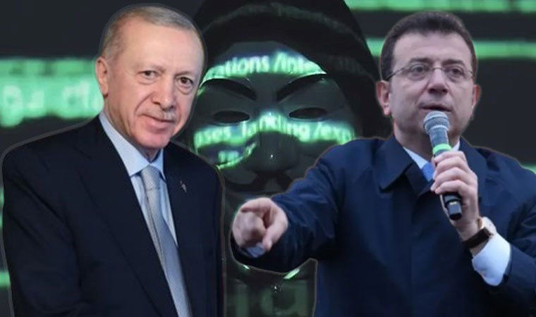 Hacker grubu Anonymous'tan İmamoğlu açıklaması