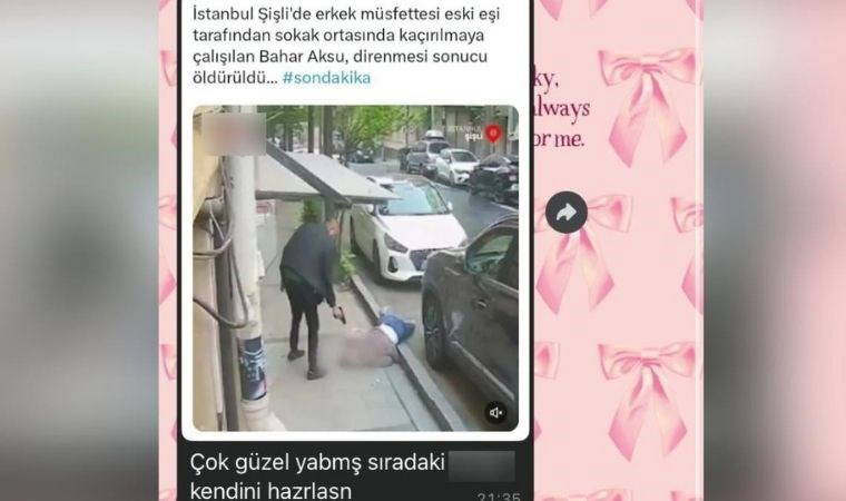 Kadın cinayeti videosunu paylaşıp 'sıradaki kendini hazırlasın' diyen erkeği serbest bıraktılar