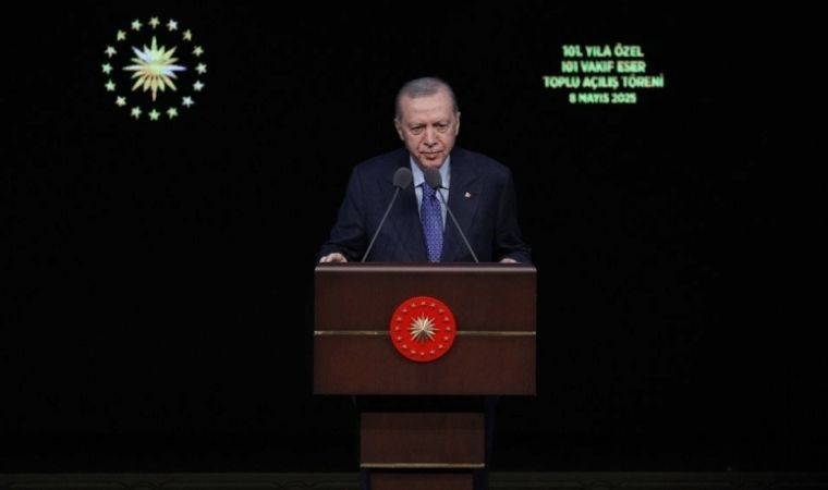 Erdoğan, bu kez vakıfları 'evliliğe' desteğe çağırdı