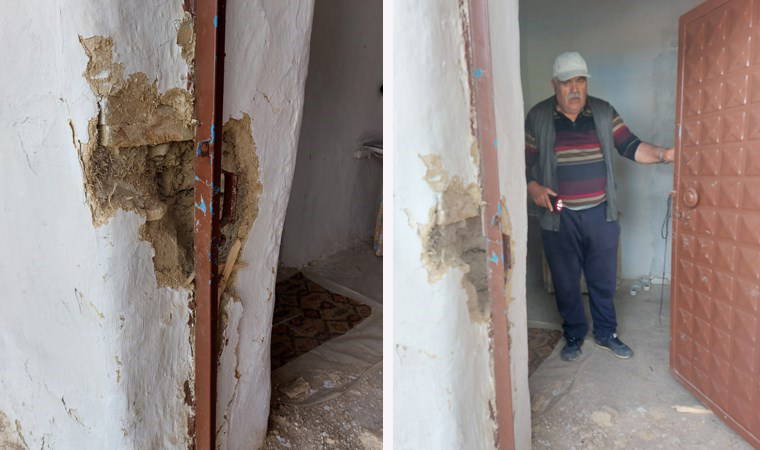 Sivas'ta 500 bin TL'lik 'halı' vurgunu: Demir kapıyı açamayınca duvarı deldiler!