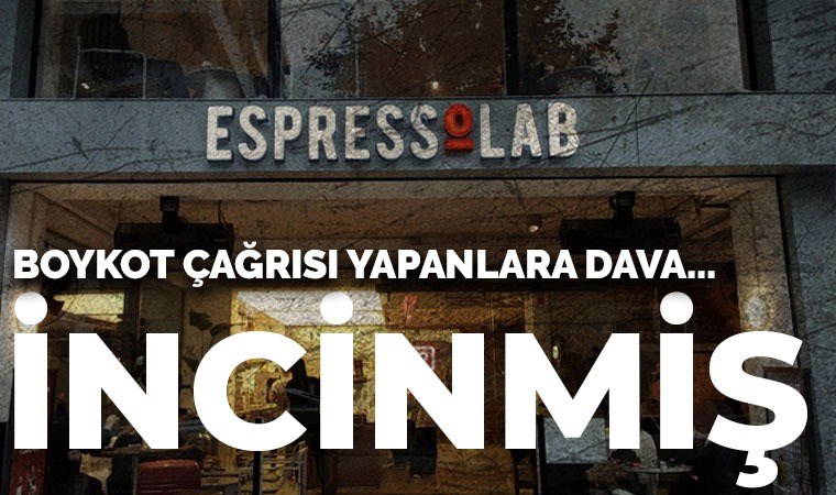 Espressolab'den boykot çağrısına dava: Sosyal medyada tepki yağıyor!