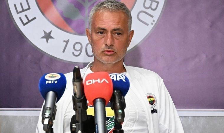 Fenerbahçe teknik direktörü Jose Mourinho'dan ilginç açıklama! 'Sıfır puan alsak da ikinci bitireceğiz'