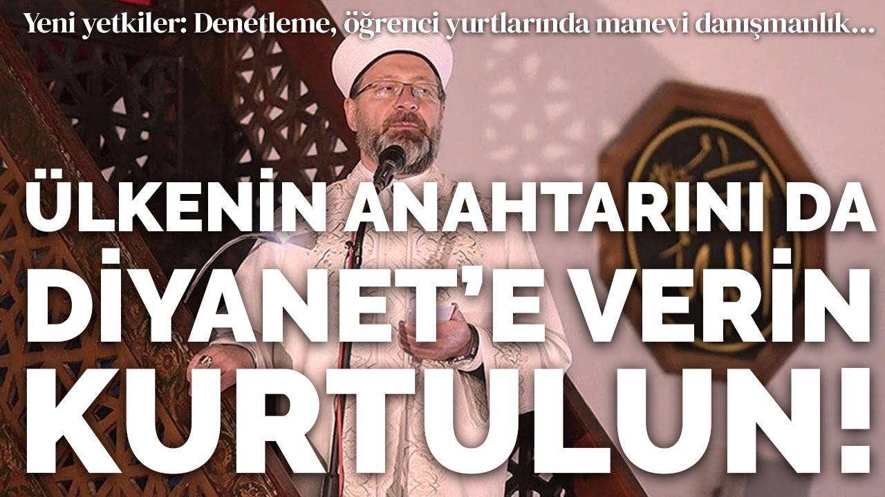 Kamusal yaşam alanında Diyanet'in etkisini artırma hamlesi!