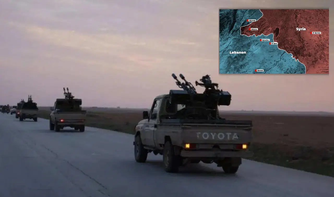 Suriye-Lübnan sınırında hareketlilik