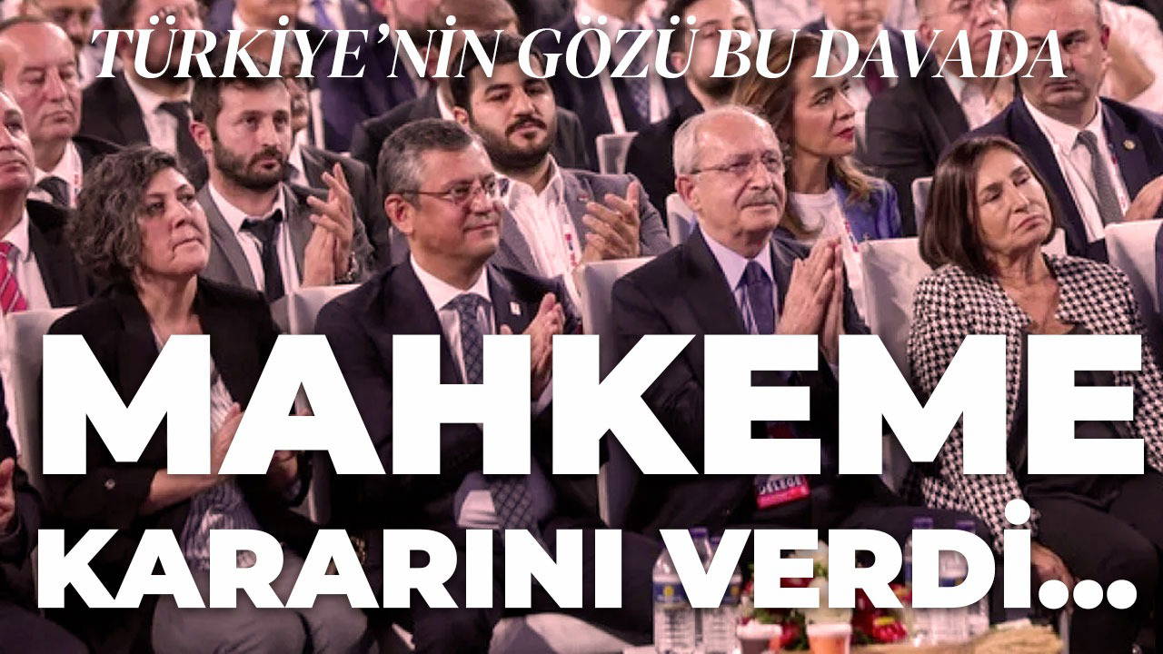 Davanın reddine karar verildi!