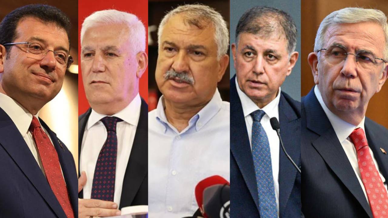 Beş şehir!